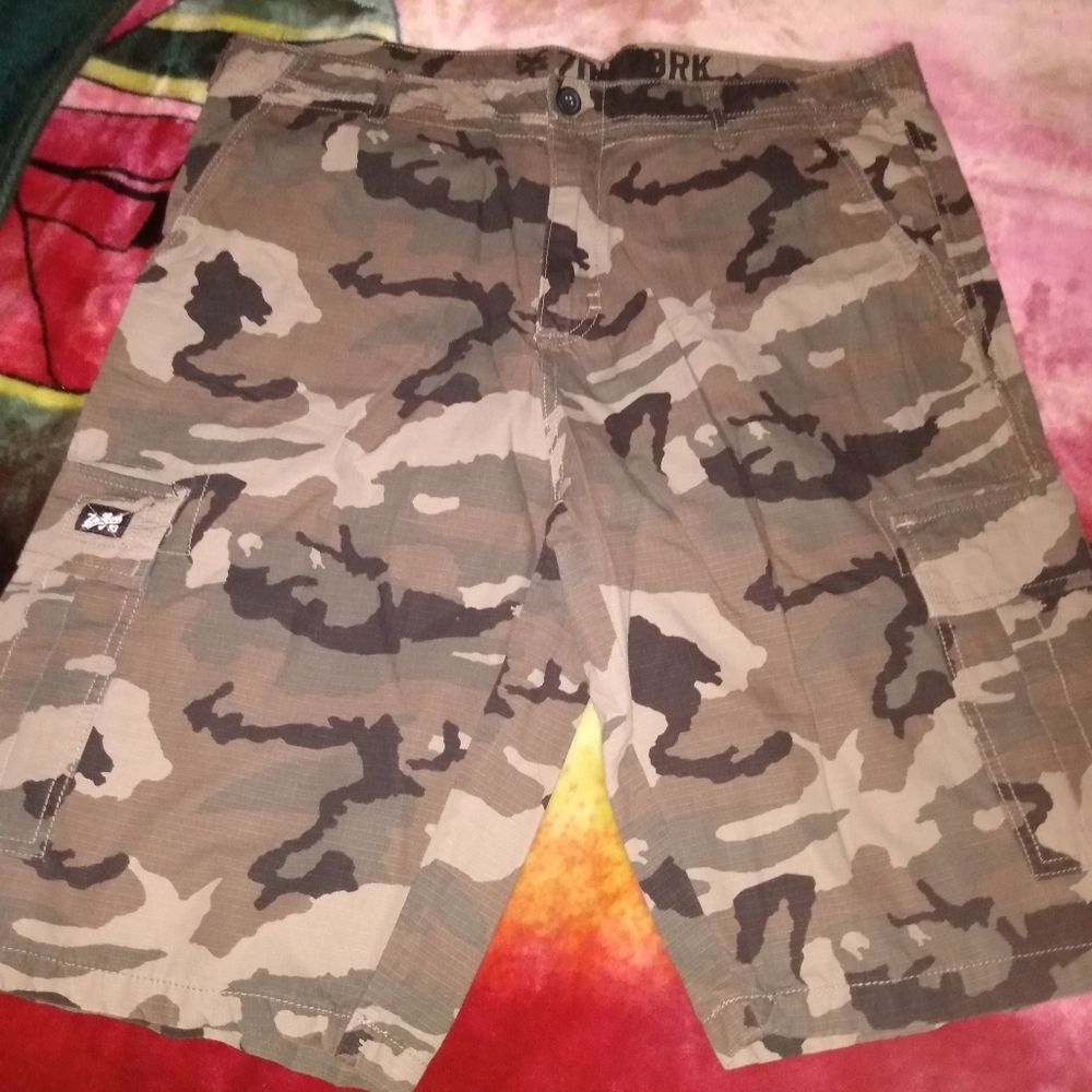Mens Zoo York Camo Shorts
